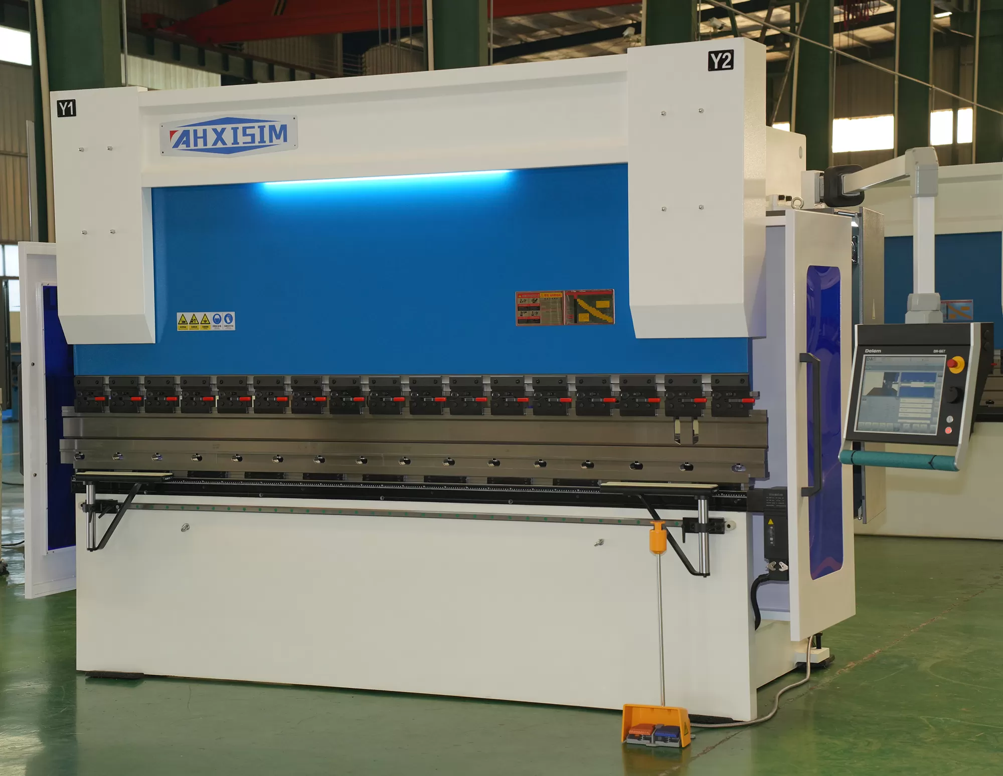 AHXISIM 6+1 Axis DA66T CNC Press Brake