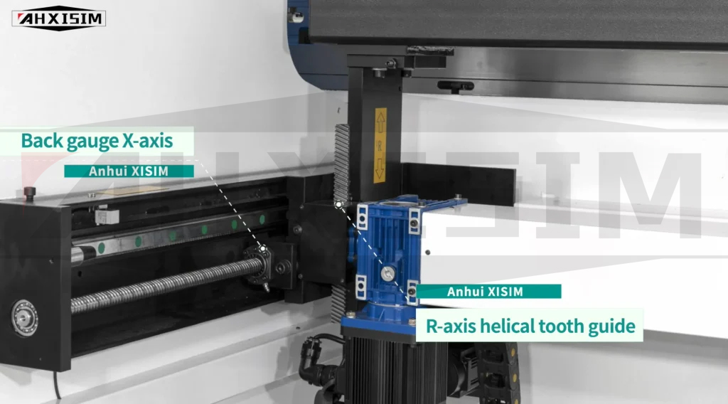 Press Brake X-axis screw guide rail