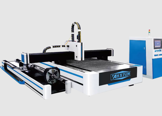 Single Table Plate And Tube Fiber Laser Cutting Machine