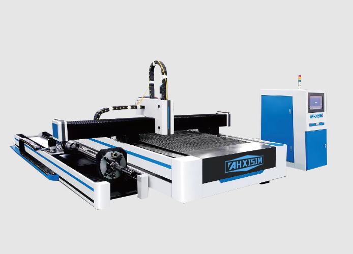 Single Table Plate And Tube Fiber Laser Cutting Machine