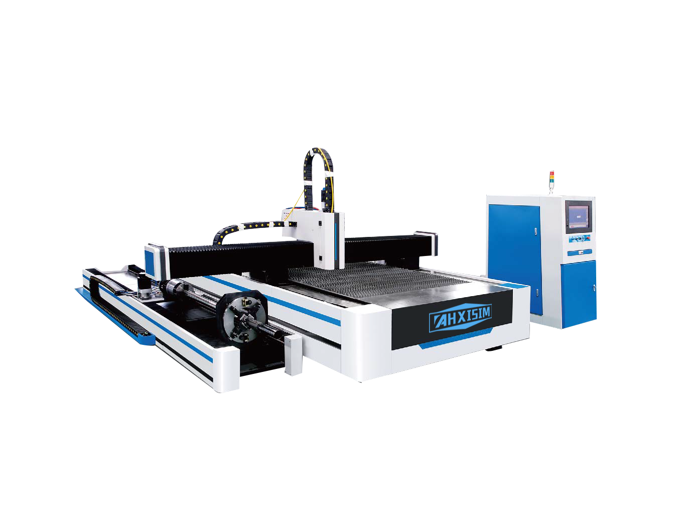 Single Table Plate And Tube Fiber Laser Cutting Machine